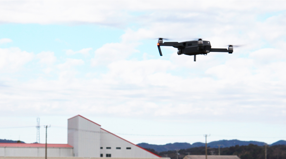 ドローン測量のイメージ